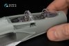 Quinta Studio QDS+48490 F-4S Phantom II 3D-Printed & coloured Interior on decal paper (Academy) (Small version) (with 3D-printed resin parts) 1/48